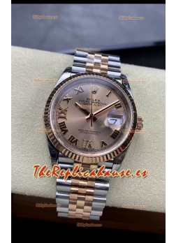 Rolex Datejust 126234-0027 36MM Replica Suiza en Acero 904L en Dial Oro Réplica a Espejo 1:1
