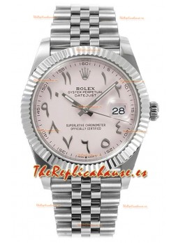 Rolex Datejust M126300 41MM ETA3235 Dial Rosado Arábico - Caja Acero 904L