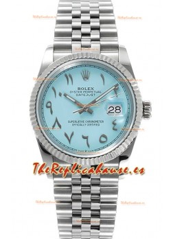 Rolex Datejust M126234 36MM ETA3235 Dial Azul Tiffany - Caja Acero 904L