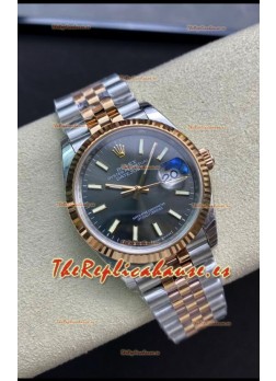 Rolex Datejust 126231 36MM Reloj Réplica Suizo a Espejo 1:1 en Acero 904L - Dial Gris