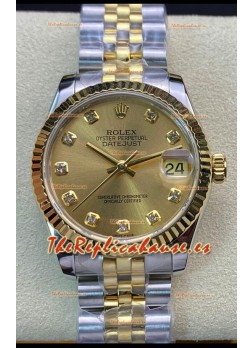 Rolex Datejust 278273 Reloj Réplica a Espejo 1:1  31MM Acero 904L  - Replica a Espejo 1 :1