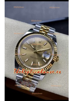 Rolex Datejust Movimiento Cal.3235 126333 Réplica Espejo 1:1 Acero 904L 41MM - Dial Oro