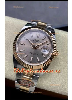 Rolex Datejust 126331 41MM Suizo ETA 3235 Reloj Réplica Espejo 1:1 en Oro Rosado Acero 904L