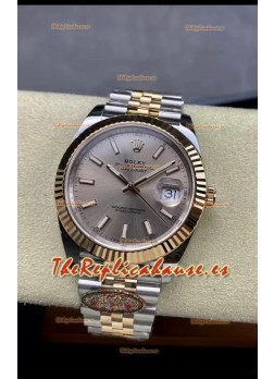 Rolex Datejust 126331 41MM Suizo ETA 3235 Reloj Réplica Espejo 1:1 en Oro Rosado Acero 904L