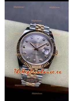 Rolex Datejust 126331 41MM Suizo ETA 3235 Reloj Réplica Espejo 1:1 en Oro Rosado Acero 904L