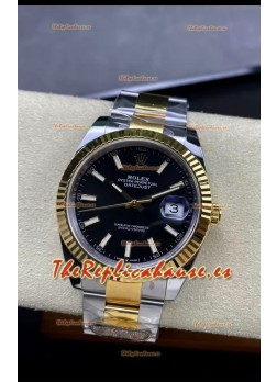 Rolex Datejust 126331 41MM Suizo ETA 3235 Reloj Réplica Espejo 1:1 en Oro Amarillo Acero 904L