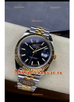Rolex Datejust 126331 41MM Suizo ETA 3235 Reloj Réplica Espejo 1:1 en Oro Amarillo Acero 904L