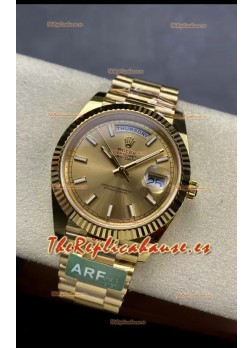 Rolex Day Date Presidential Reloj Oro Amarillo 18K 40MM - Dial Dorado Calidad Espejo 1:1