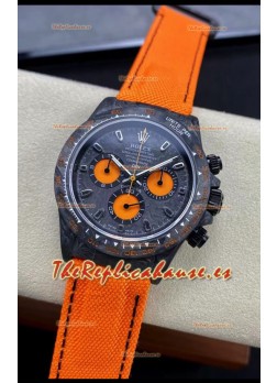 Rolex Daytona DiW Reloj Edición Carbono Narajna - Caja Carbono Forjado Réplica Espejo 1:1