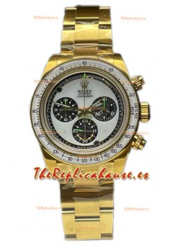 Rolex Daytona 116508 Neon Artisans De Geneve Oro Amarillo Reloj Réplica Suizo