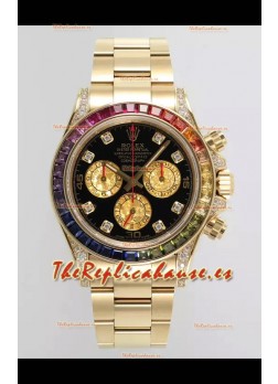Rolex Cosmograph Daytona 116598BROW Oro Amarillo Movimiento Original Cal.4130