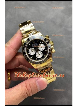 Rolex Cosmograph Daytona M126518LN Oro Amarillo Dial Negro Movimiento Original Cal.4132