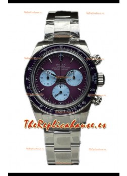 Rolex Daytona 116508 Warm Burgundy De Geneve Reloj Acero Inoxidable Réplica Suiza