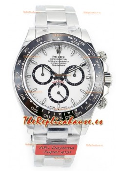 Rolex Cosmograph Daytona Panda 126500 Dial Panda Movimiento Cal.4131 - Reloj Acero 904L