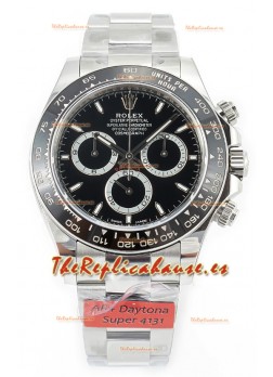 Rolex Cosmograph Daytona 126500 Dial Negro Movimiento Cal.4131 - Reloj Acero 904L