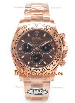 Rolex Cosmograph Daytona M116505 Oro Rosado Caja y Dial Marrón Moviemiento Original Cal.4130