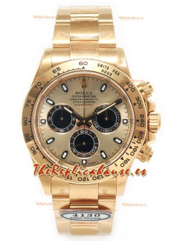 Rolex Cosmograph Daytona M116508 Oro Amarillo Caja y Dial Dorado Moviemiento Original Cal.4131