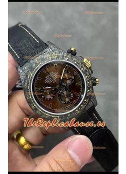 Rolex Cosmograph Daytona Edición DiW COLOR CHANGING Reloj Fibra de Carbono Marrón - Reloj Réplica