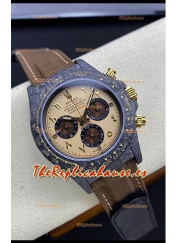 Rolex Daytona DiW Desert Eagle Arabic Edition Watch - Forged Cabon Casing 1:1 Mirror Replica