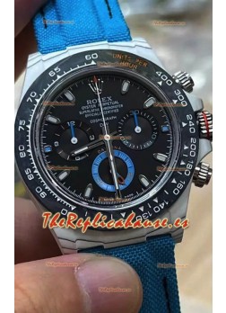 Rolex Cosmograph Daytona Edición DiW RACING AZUL Reloj Fibra de Carbono - Movimiento Cal.4130
