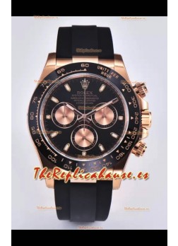 Rolex Cosmograph Daytona M116515 Oro Rosado Movimiento Original Cal.4130 - Reloj Acero 904L