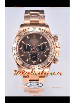 Rolex Cosmograph Daytona M116505-0013 Oro Rosado Movimiento Original Cal.4130 - Reloj Acero 904L