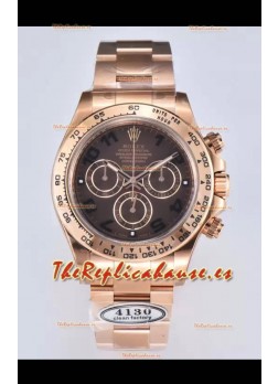 Rolex Cosmograph Daytona M116505-0011 Oro Rosado Movimiento Original Cal.4130 - Reloj Acero 904L