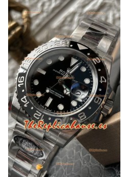 Rolex GMT Masters II 126710GRNR "Bruce Wayne" Acero 904L Correa Oyster Reloj Réplica Suiza