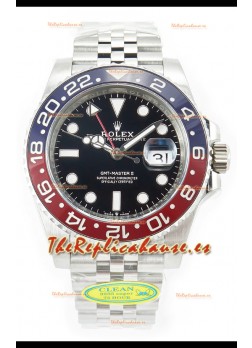 Rolex GMT Masters II 126710BLRO Cal.3285 72 Hours Correa Power Jubilee Réplica Suiza Acero 904L