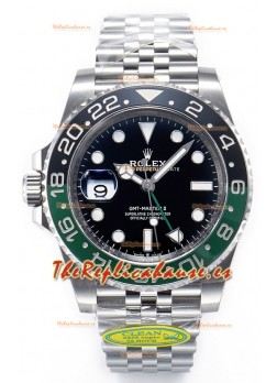 Rolex GMT Masters II 126720VTNR Cal.3285 72 Horas de Energia Correa Jubilee Réplica Suiza Acero 904L