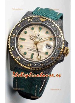 Rolex GMT Masters II DiW Arábigos Reloj Réplica Suizo a Espejo 1:1 Dos Tonos