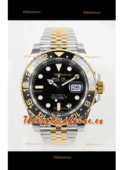 Rolex GMT Masters II M126713GRNR Movimiento Cal.3285 Réplica Suiza - Reloj Ultimate Acero 904L