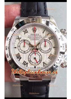 Rolex Cosmograph Daytona 116508 Oro Amarillo Movimiento Original Cal.4130  - Reloj de Acero Ultimate 904L Mejorado