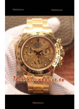 Rolex Cosmograph Daytona 116598 Acero Inoxidable 904L a Espejo 1:1 Movimiento Cal.4130
