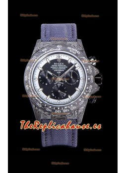Rolex Daytona DiW Edición "Cream Invert" Caja de Carbono Forjado Réplica a Espejo 1:1