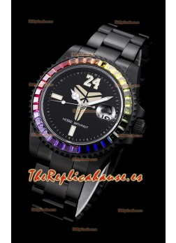 Rolex Submariner Suizo Edición Kobe Bryant Reloj Réplica Suizo Caja en Revestimiento PVD