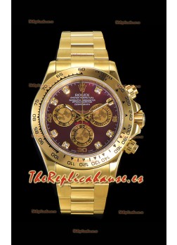 Rolex Daytona Oro  Movimiento Original Cal.4130 - Reloj en Acero 904L a Espejo 1:1