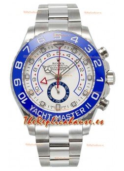 Rolex Yachtmaster II Acero Inoxidable Ref.116680 Reloj Réplica Espejo 1:1 Acero 904L