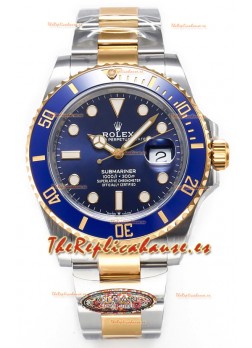 Rolex Submariner 41MM Dos Tonos 126613LB - Réplica Espejo 1:1 - Reloj Definitivote Acero 904L
