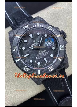 Rolex Submariner DiW Edición Fibra de Carbono Reloj Réplica Suiza - Réplia a Espejo 1:1