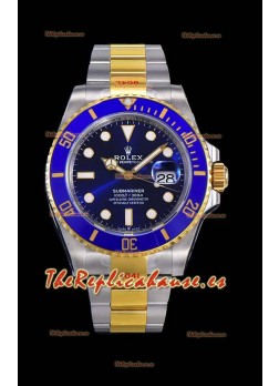 Rolex Submariner 41MM Fecha Cerámica Dos Tonos 126613LB - Réplica a Espejo 1:1  - Reloj Acero 904L Ultimate