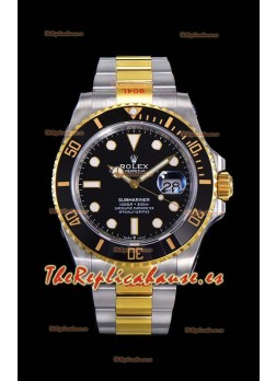 Rolex Submariner 41MM Fecha Cerámica Dos Tonos 126613LN - Réplica a Espejo 1:1  - Reloj Acero 904L Ultimate