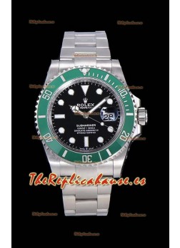 Rolex Submariner 41MM Acero 126610LV "Starbucks" - Réplica a Espejo 1:1 - Reloj Acero 904L Ultimate