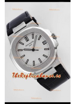 Patek Philippe Nautilus 5711/1A-011 Reloj Réplica Suizo a Espejo 1:1 Dial Blanco Acero 904L