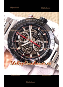Tag Heuer Carrera Heuer Reloj Réplica Suiso 01 en Caja de Acero/Strap