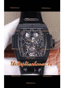Hublot Masterpiece MP Edición Genuine Tourbillon Reloj Réplica Suizo con revestimiento en PVD