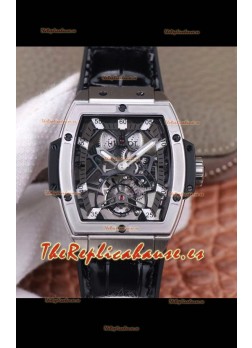 Hublot Masterpiece MP Edición Genuino Tourbillon Reloj Réplica Suizo en Caja de Titanio