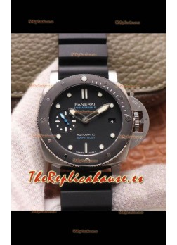 Panerai Luminor Submersible PAM0683 Reloj Réplica Suizo a Espejo 1:1 en Titanio Titanium