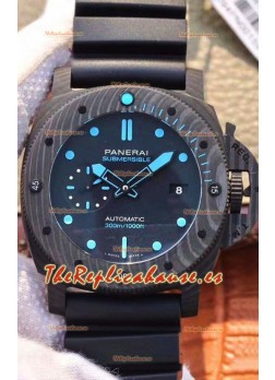 Panerai Luminor Submersible Carbotech PAM1616 Reloj Réplica Suizo a Espejo 1:1 47MM