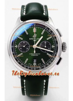 Breitling Chronomat B01 Edición Suiza 42 Reloj Calidad Espejo 1:1 Dial Verde